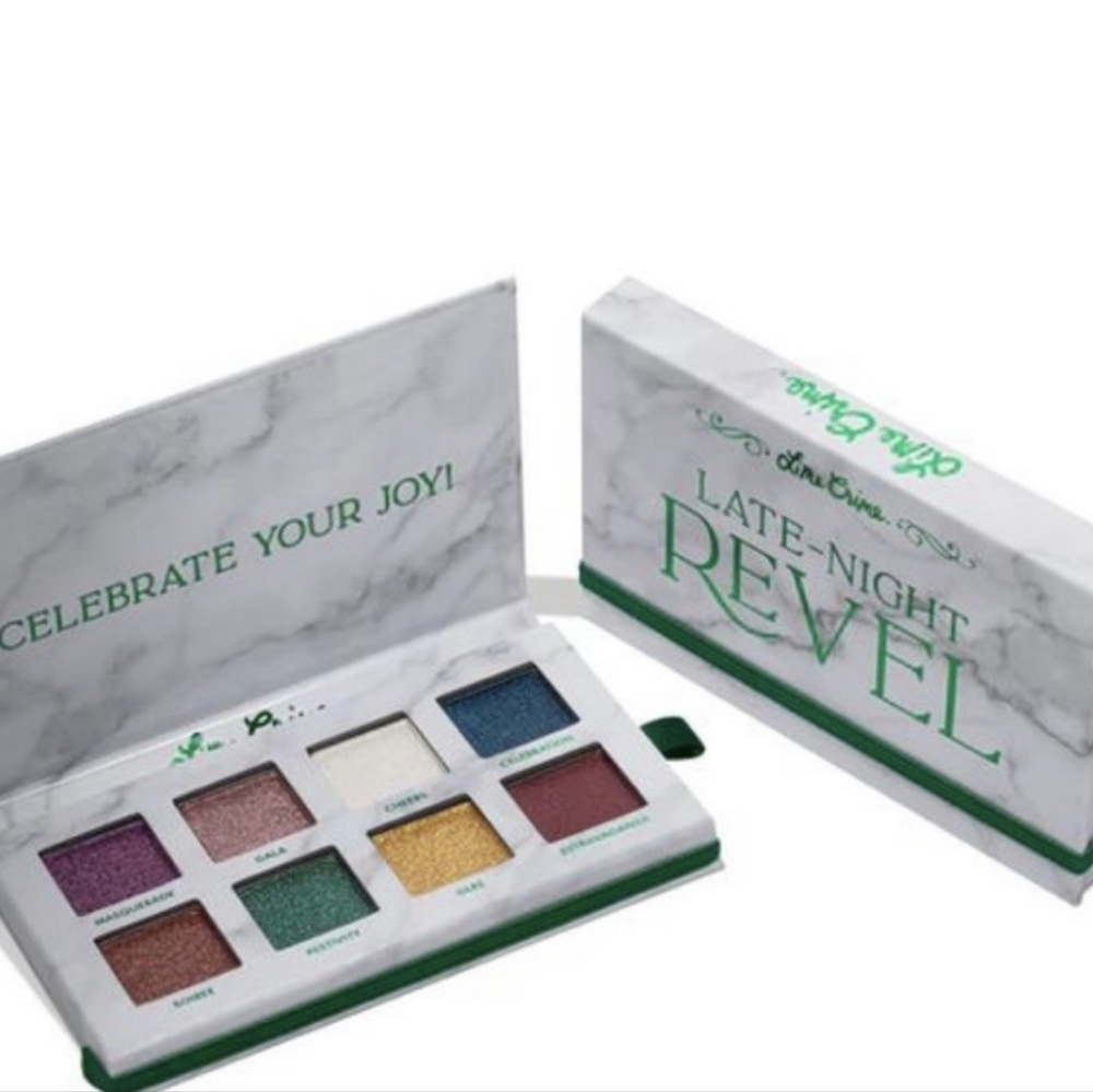 Brand new Lime Crime Late Night Revel Eyeshadow Pallette limited edition USA
